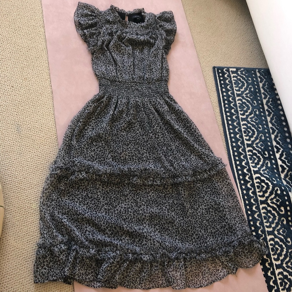 Black Ruffle Dress